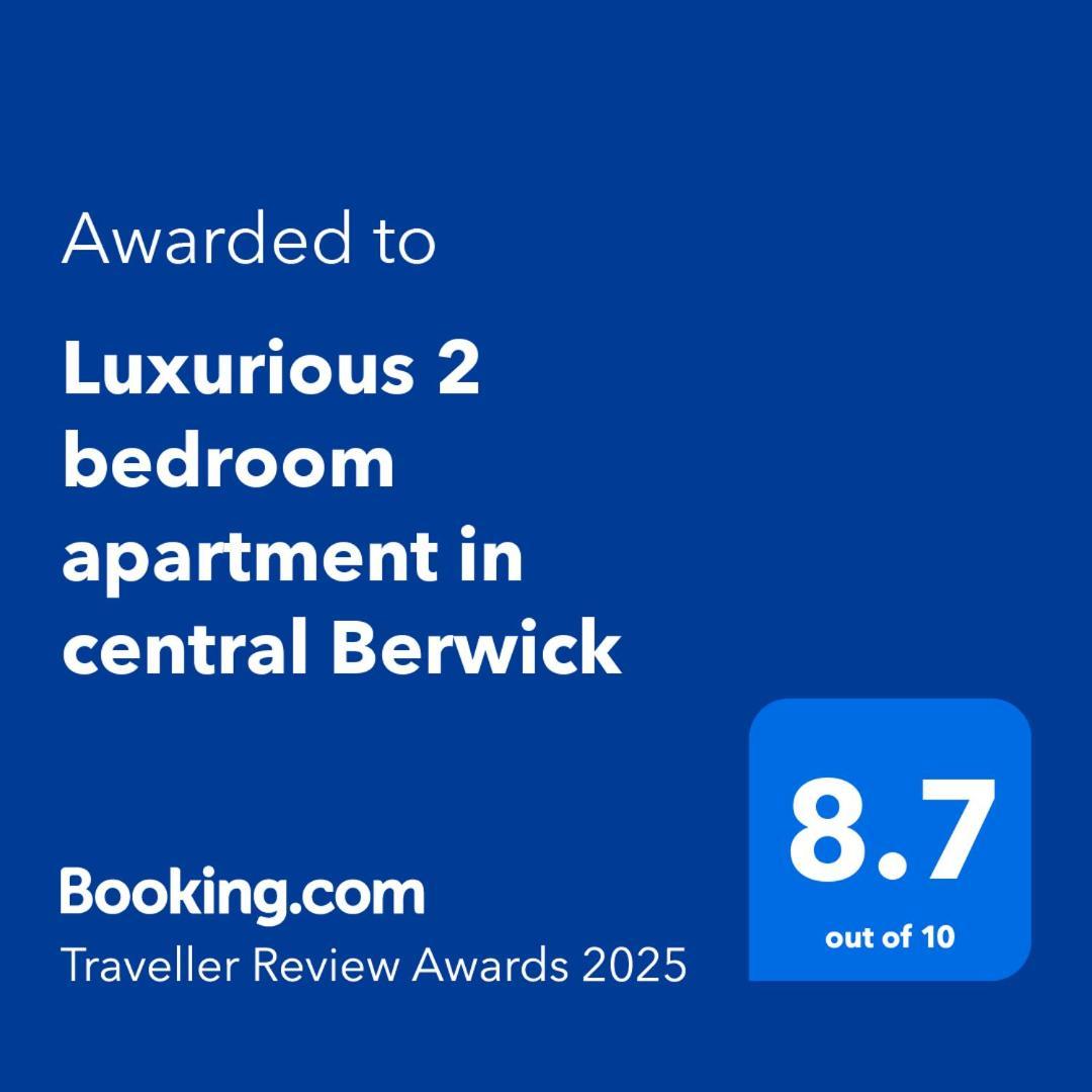 Luxurious 2 Bedroom Apartment In Central Berwick Berwick Upon Tweed Exterior foto